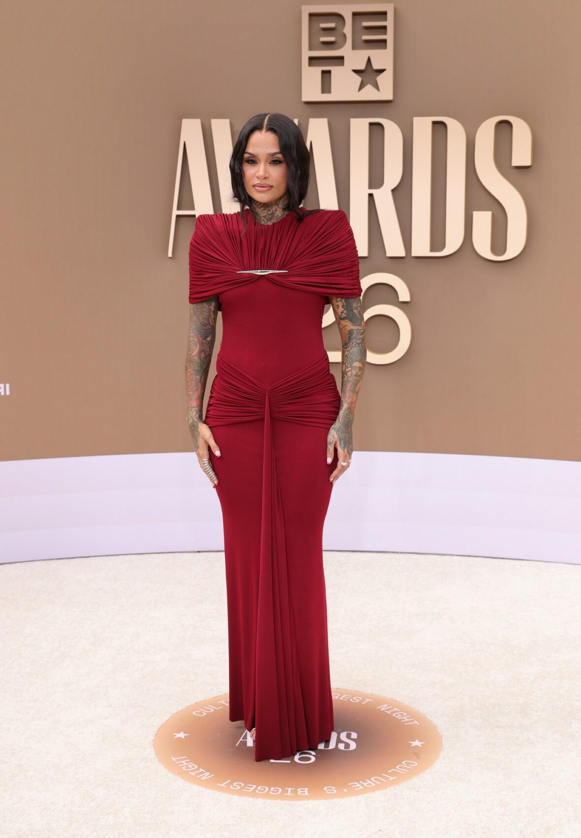 Kehlani arrives at the BET Awards 2026