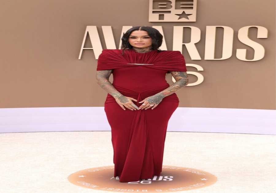 Performer & Nominee Kehlani Arrives In Red at BET Awards 2026