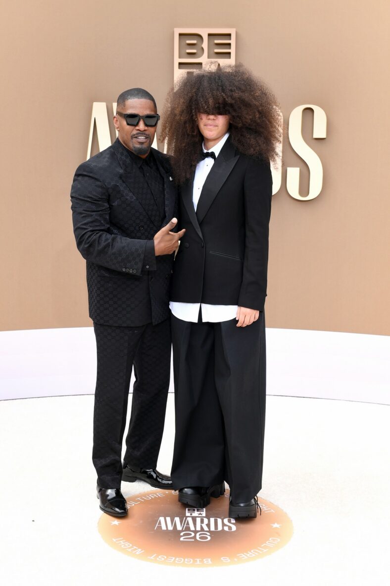 Jamie Foxx arrives at BET Awards