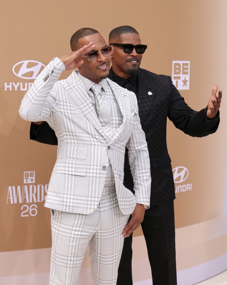 Jamie Foxx arrives at BET Awards