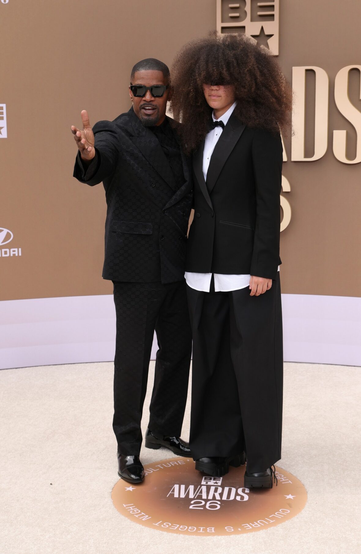 Jamie Foxx arrives at BET Awards