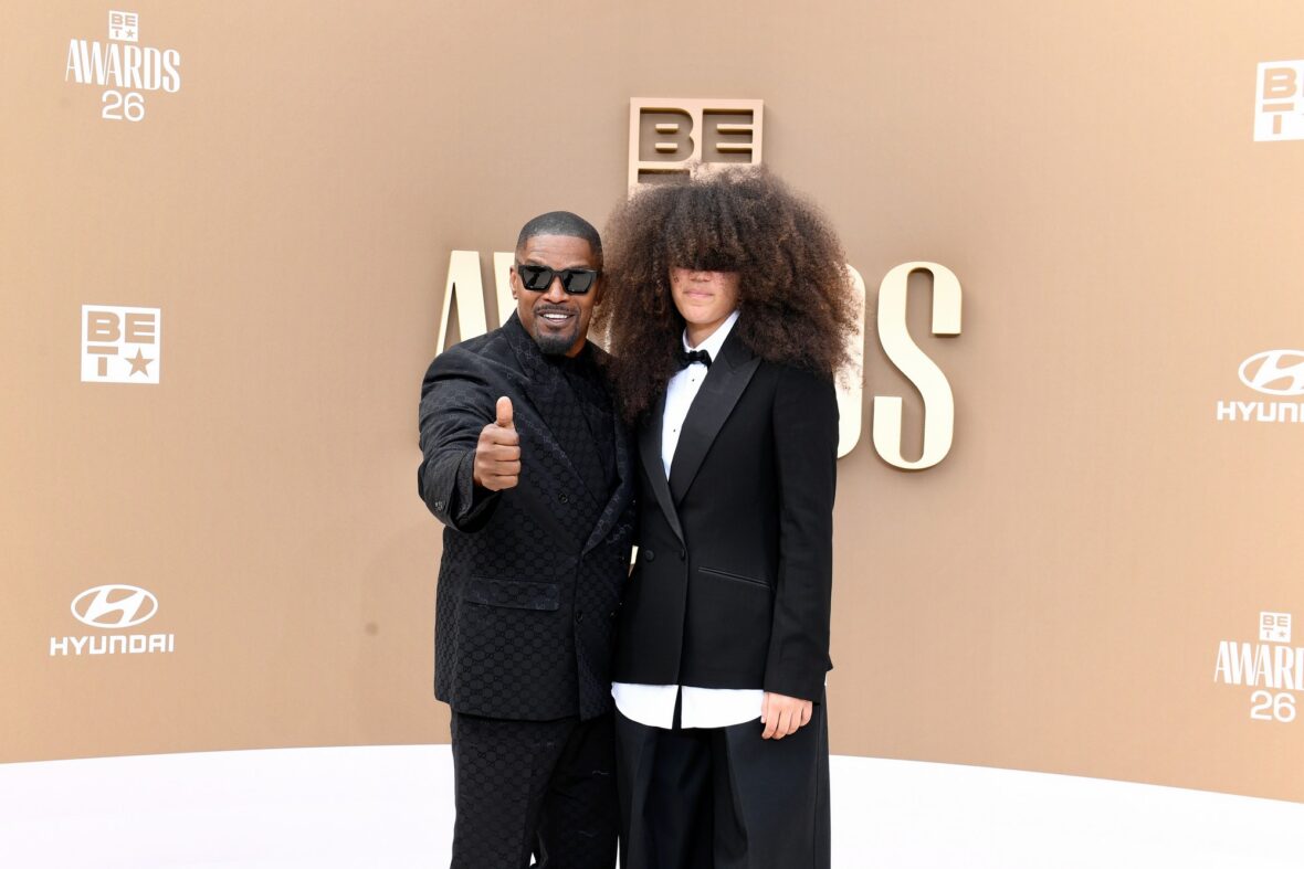 Jamie Foxx arrives at BET Awards