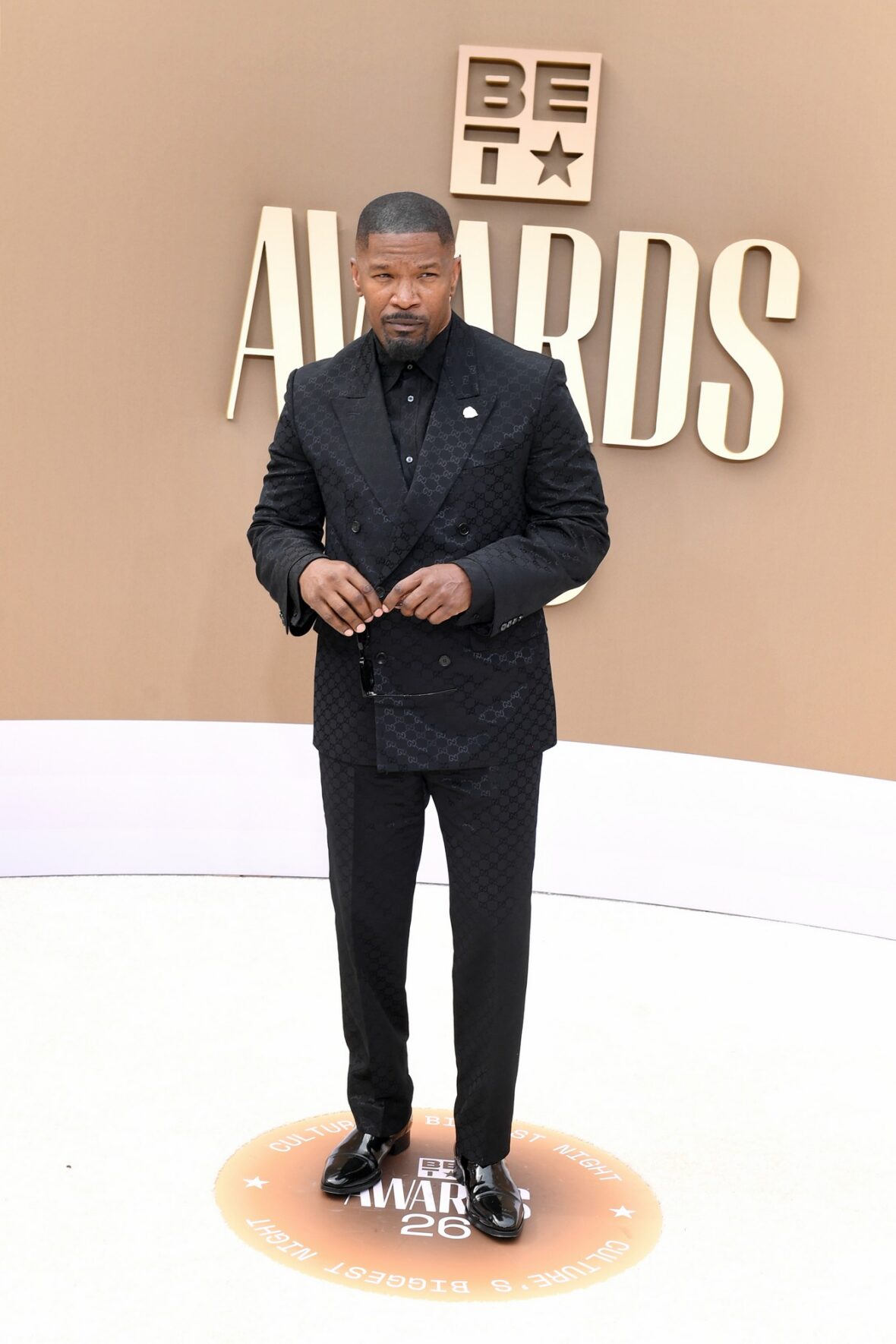 Jamie Foxx arrives at BET Awards