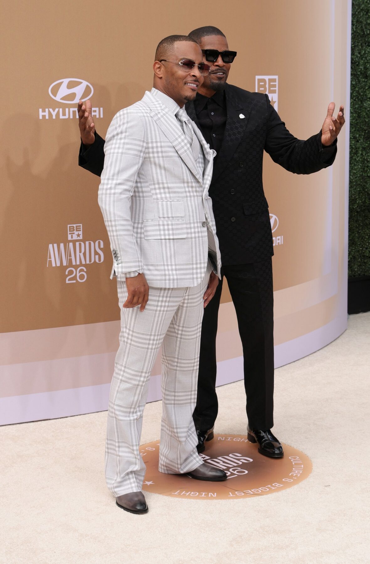 Jamie Foxx arrives at BET Awards