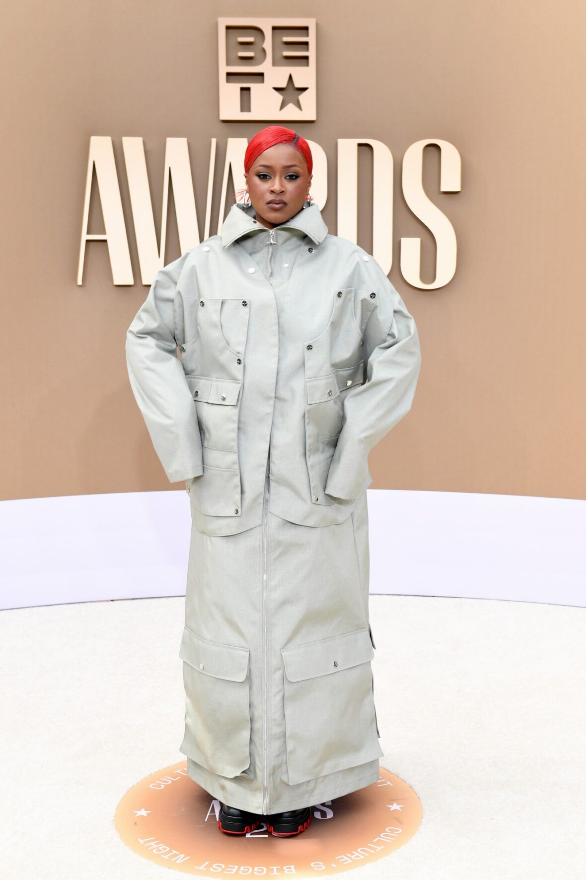 Tierra Whack arrives at the BET Awards 2026