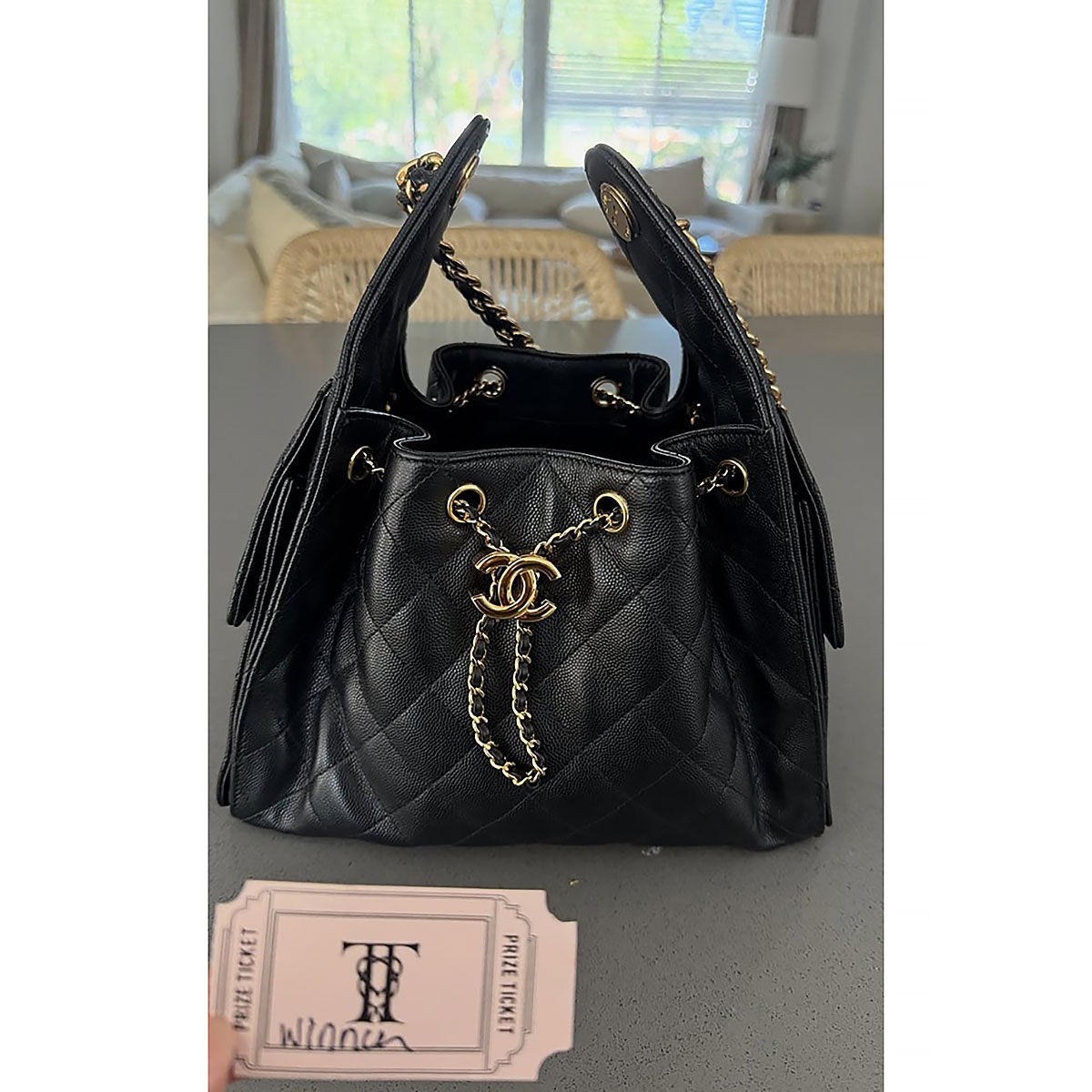 Chiefs WAG Jackie Tranquill Shows Off Chanel Bag She Won in Raffle at Taylor Swift Wedding