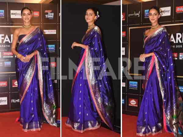 Filmfare Awards Marathi 2026: Ananya Panday Looks Like a Dream in a Saree 