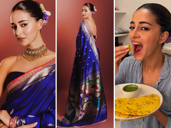 Ananya Panday Stuns in Paithani Saree As She Shares Glimpses From Filmfare Awards Marathi 2026 