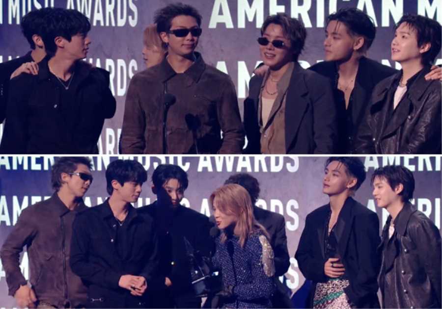 RM Says BTS Did Makeup in The Hallway During Their First AMAs Appearance 