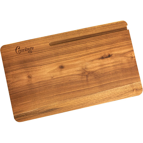 Cravings by Chrissy Teigen Chop Chop Teak Cutting Board