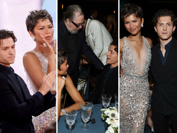 Photos: Zendaya and Tom Hollandï¿½s Moments From The 2026 Emmy Awards Go Viral 