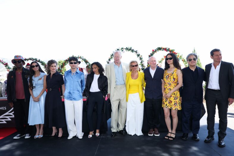 Demi Moore, Ruth Negga, & Fellow Cannes Jury Members Get Immortalized at Handprint Ceremony