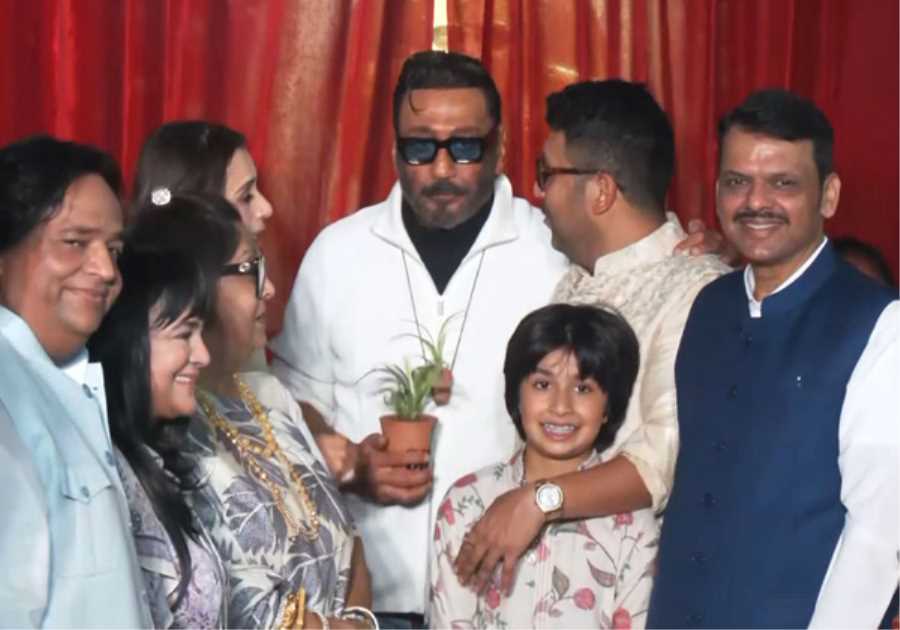 Jackie Shroff Jeetendra Suniel Shetty and Others Attend Bappi Lahiri Marg Naming Ceremony 