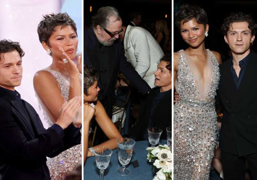 Photos: Zendaya and Tom Hollandï¿½s Moments From The 2026 Emmy Awards Go Viral 